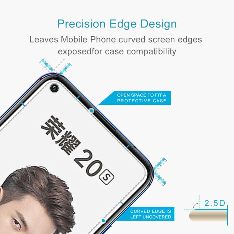 For Huawei Honor 20s 0.26mm 9H 2.5D Tempered Glass Film
