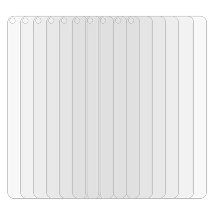 For Huawei Honor 20s 10 PCS 0.26mm 9H 2.5D Tempered Glass Film