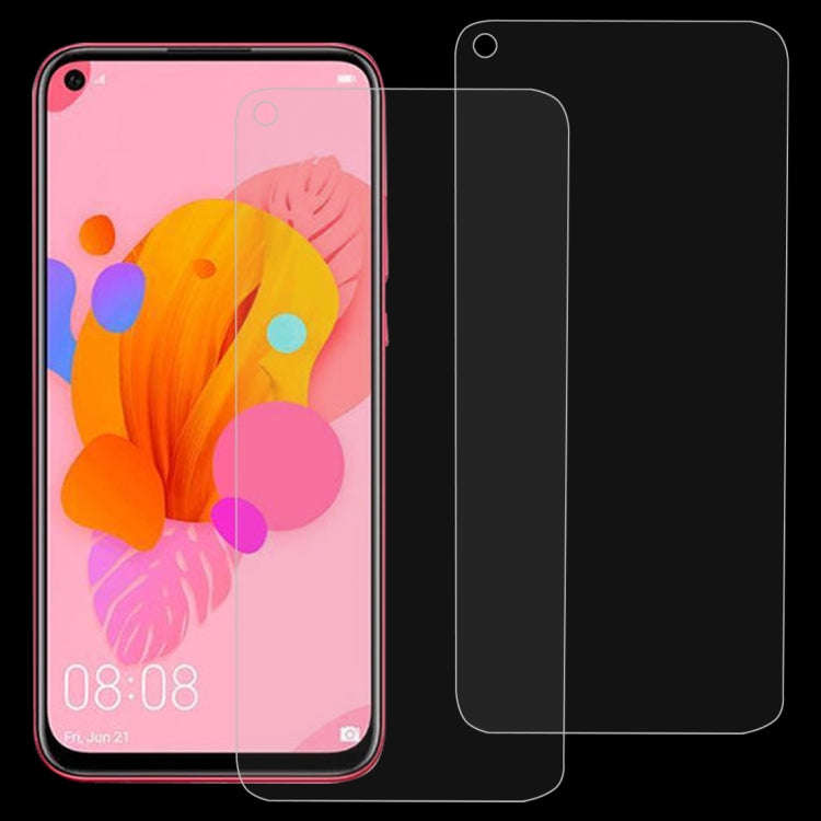 2 PCS 0.26mm 9H 2.5D Tempered Glass Film for Huawei nova 5