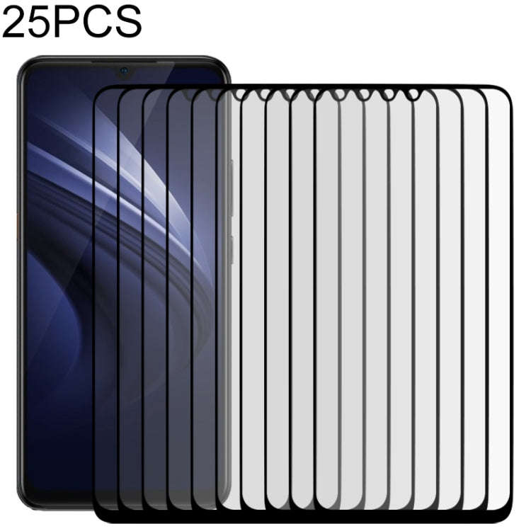 25 PCS Full Cover ScreenProtector Tempered Glass Film for Vivo IQoo Neo
