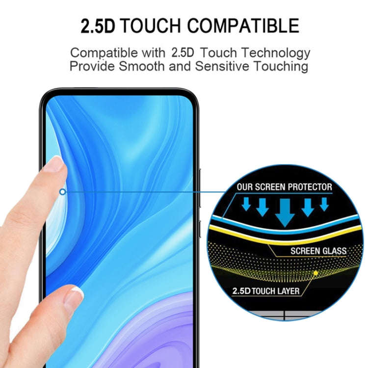 25 PCS Full Cover ScreenProtector Tempered Glass Film for Huawei Enjoy 10 Plus