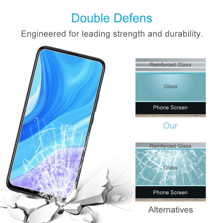 50 PCS 0.26mm 9H 2.5D Tempered Glass Film for Huawei Enjoy 10 Plus