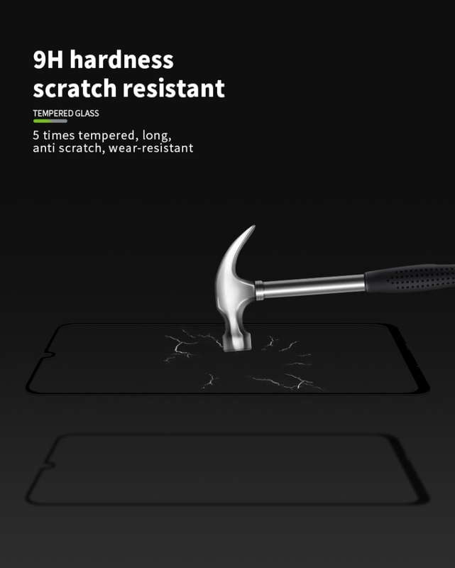 MOFI 9H 2.5D Full Glue Tempered Glass Film for Huawei  Honor 20(Black)