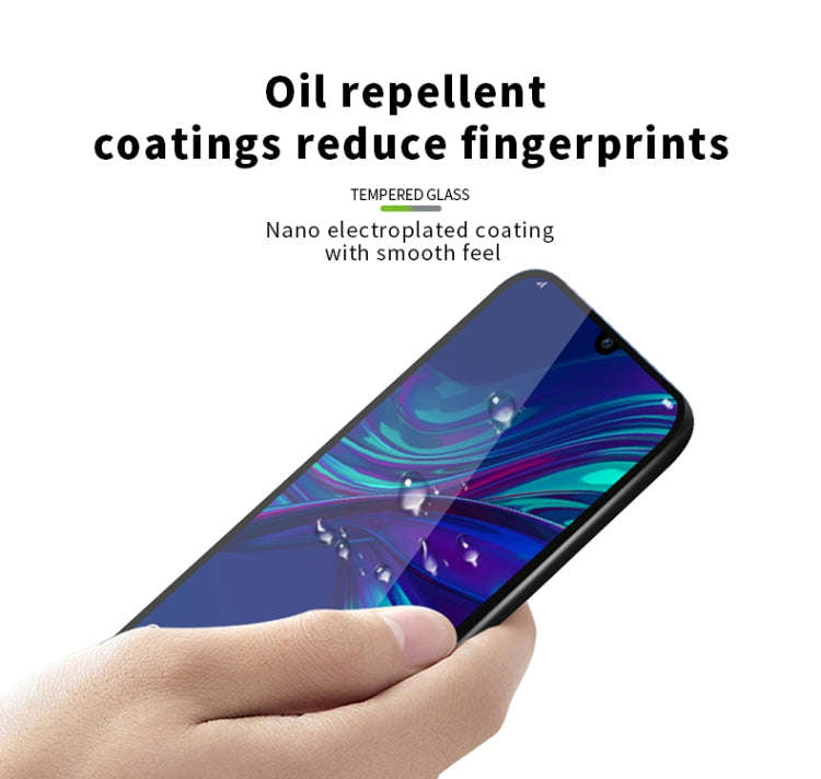 MOFI 9H 2.5D Full Glue Tempered Glass Film for Huawei  Honor 20(Black)