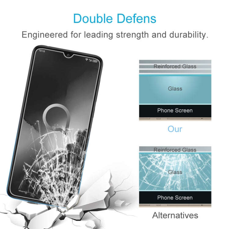 For Alcatel 3 2.5D Non-Full Screen Tempered Glass Film