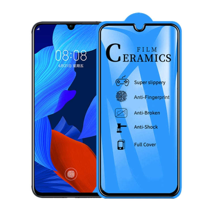 2.5D Full Glue Full Cover Ceramics Film for Huawei Nova 5 / Nova 5 Pro