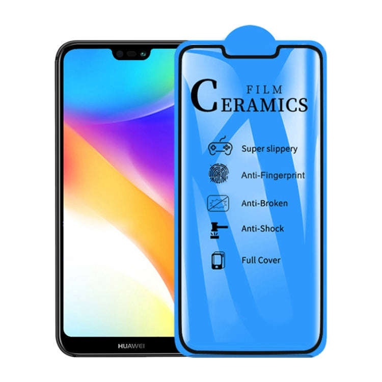 2.5D Full Glue Full Cover Ceramics Film for Huawei P20 Lite / Nova 3e