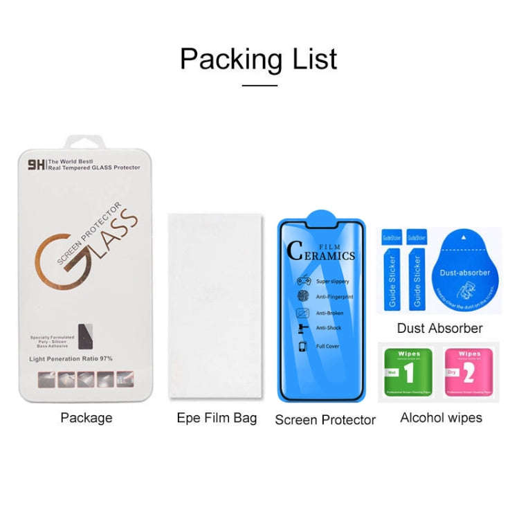 2.5D Full Glue Full Cover Ceramics Film for Huawei P20 Lite / Nova 3e