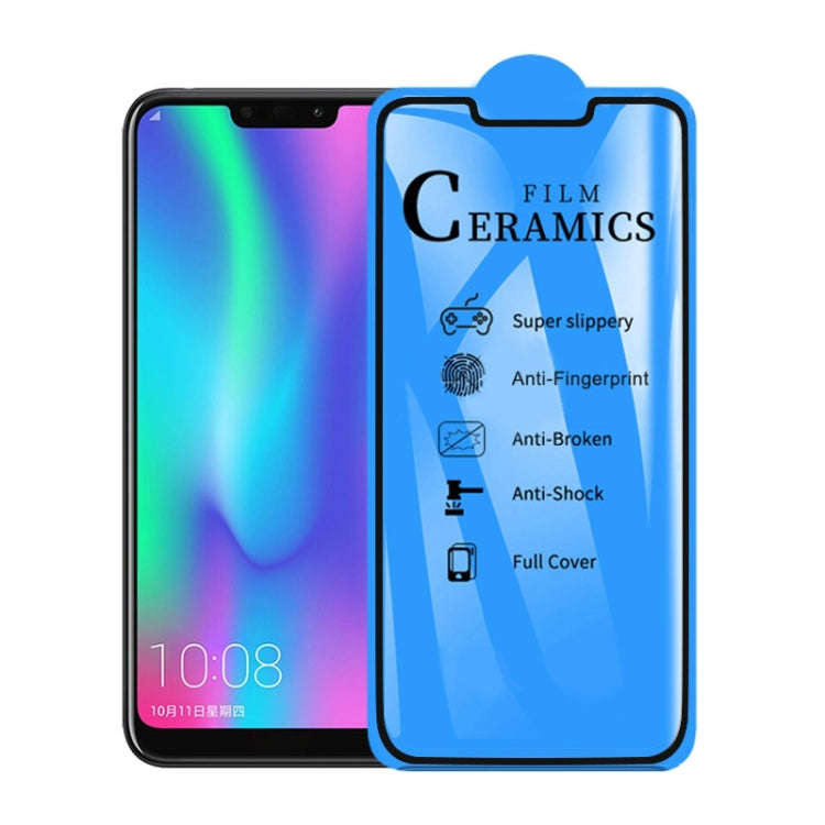 25 PCS 2.5D Full Glue Full Cover Ceramics Film for Huawei Honor 8C