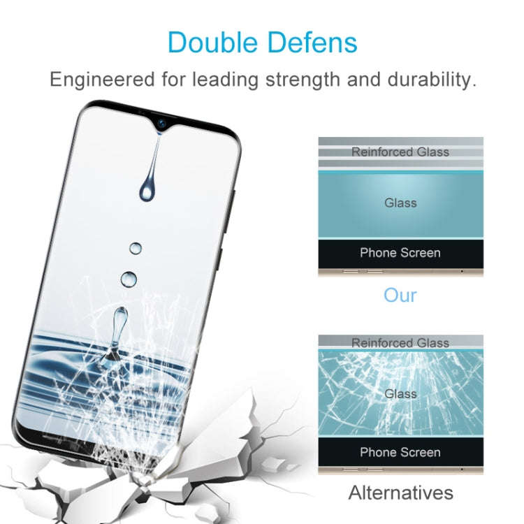 For DOOGEE X90 / X90L 2.5D Non-Full Screen Tempered Glass Film