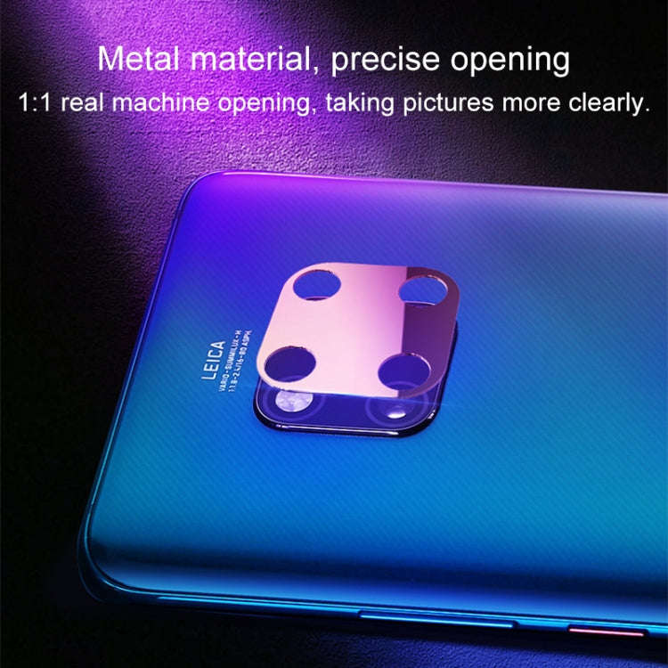 2 PCS 10D Full Coverage Mobile Phone Metal Rear Camera Lens Protection Ring Cover for Huawei Mate...