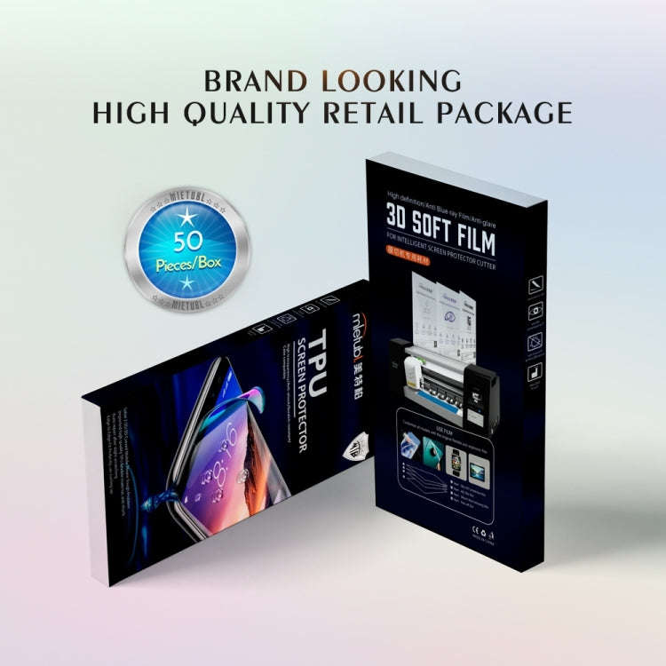 50 PCS 30 x 20cm Tablet Anti Blue-ray TPU Soft Hydrogel Film Supplies for Intelligent Protector C...