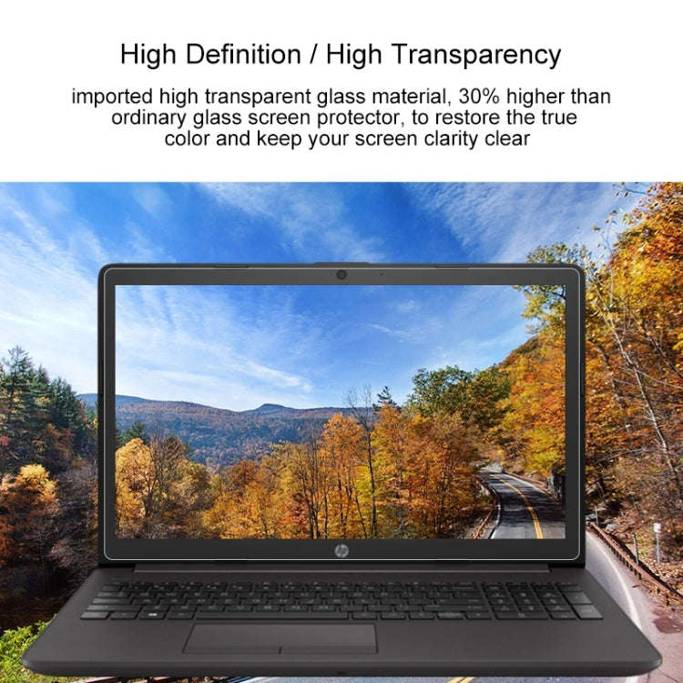 Laptop Screen HD Tempered Glass Protective Film for HP 255 G7 Notebook PC 15.6 inch