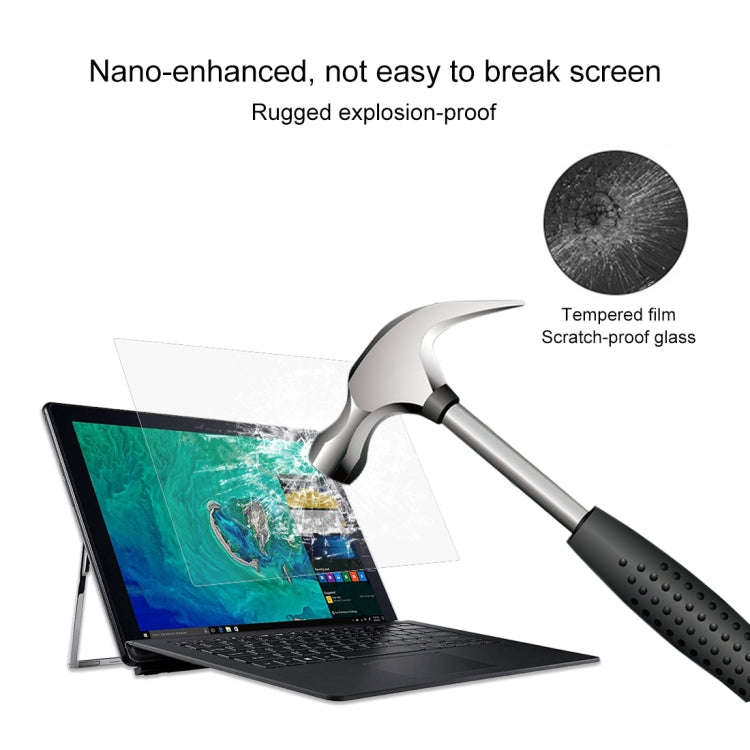Laptop Screen HD Tempered Glass Protective Film for Acer Switch 7 Laptop Black Edition - SW713-51...