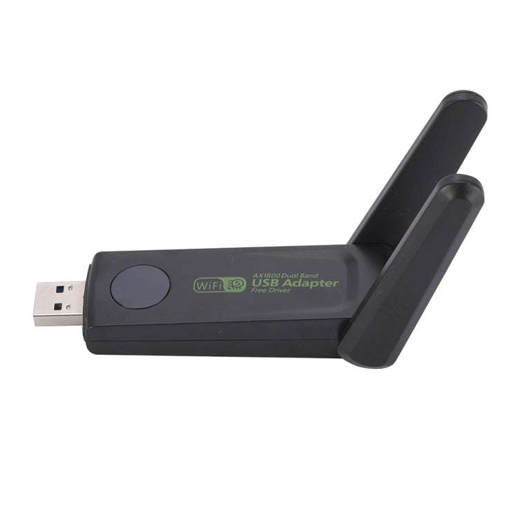 1516 Driverless Wireless Network Card Gigabit Dual Band 5G 150Mbps Computer USB Network Card (Black)
