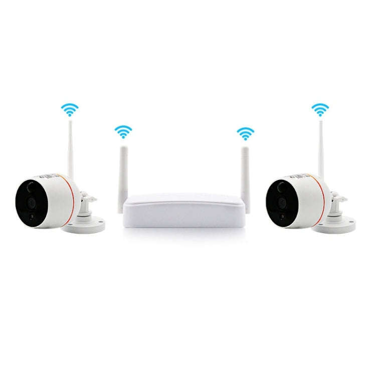 Indoor 4CH HD 1080P Security Wireless IP IR Camera Wifi Kit, Support Night Vision / PIR Detection...