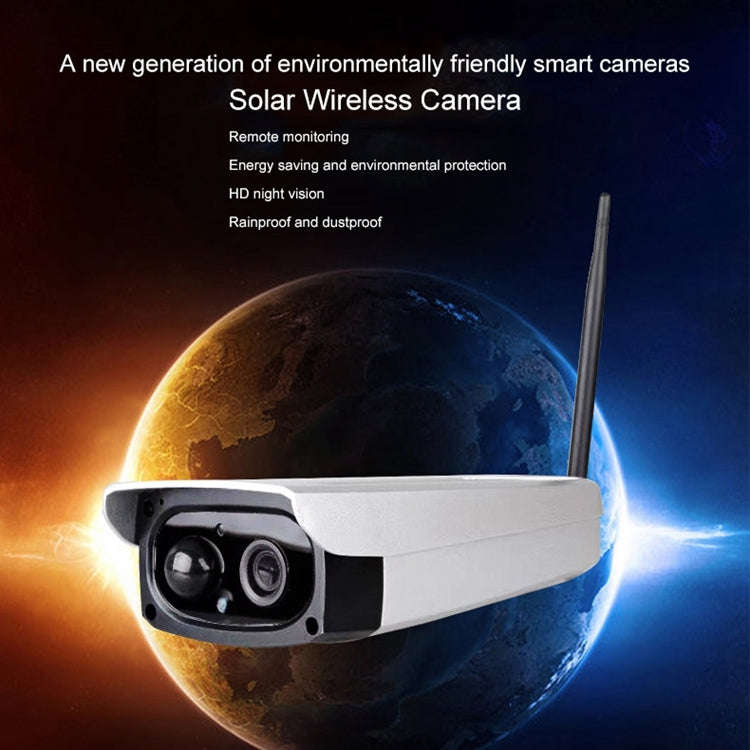 VESAFE VS-Y3 Outdoor HD 1080P Solar Power Security IP Camera, Support Motion Detection & PIR Wake...