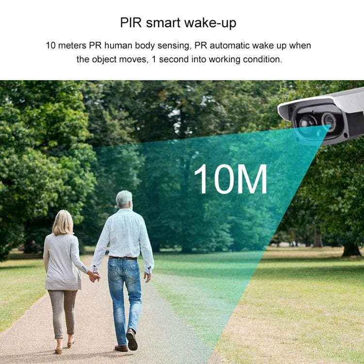 VESAFE VS-Y3 Outdoor HD 1080P Solar Power Security IP Camera, Support Motion Detection & PIR Wake...