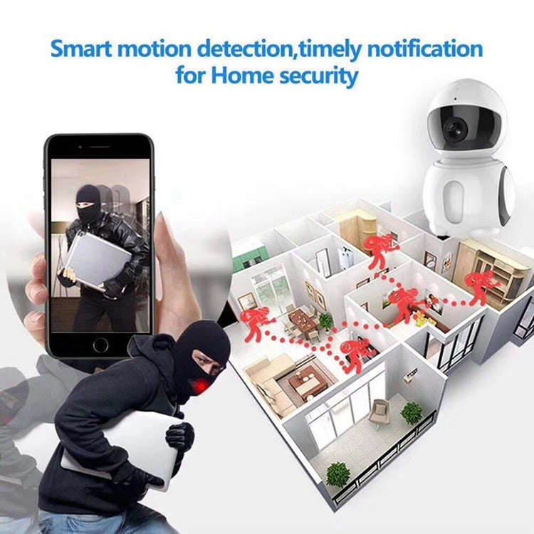 Anpwoo AP006 2.0MP 1080P 1/2.7 inch HD WiFi IP Camera, Support Motion Detection / Night Vision(Wh...