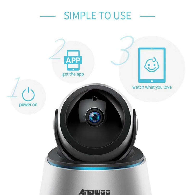 Anpwoo Astronaut 2.0MP 1080P 1/3 inch CMOS HD WiFi IP Camera, Support Motion Detection / Night Vi...