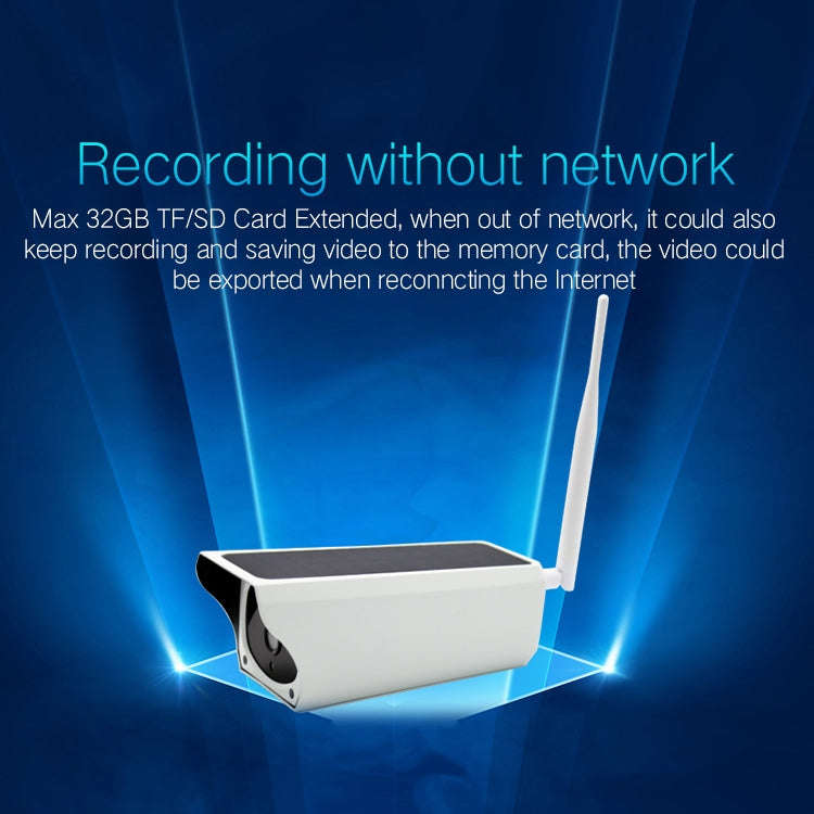 YS-Y4 1080P HD Solar Wifi Battery Camera, Support Motion Detection & Infrared Night Vision & SD C...