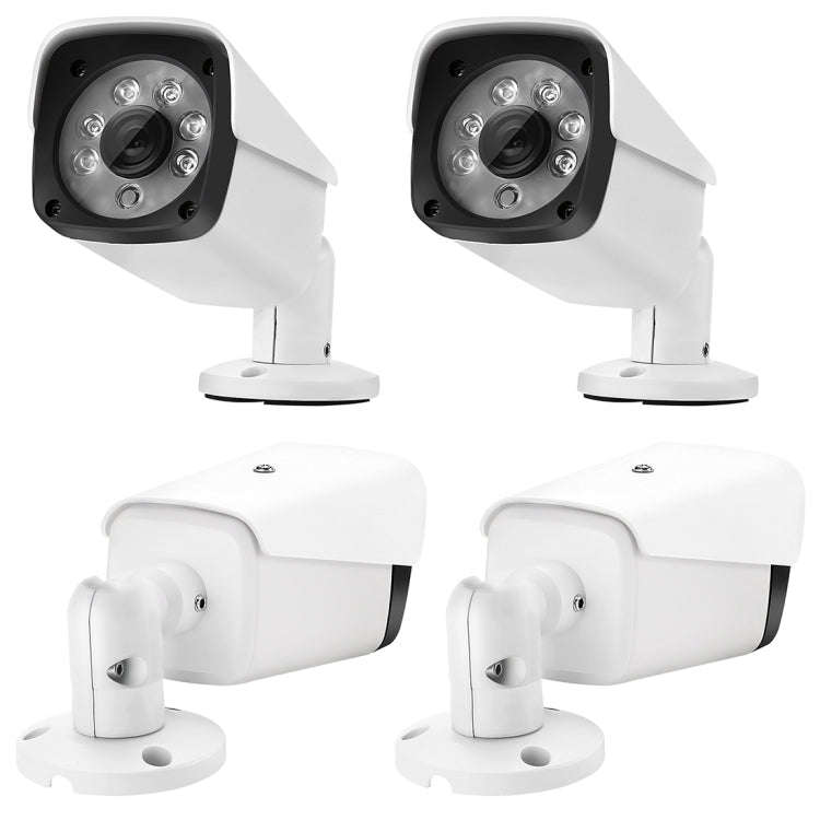 A4B3Kit 2MP 4CH 1080P CCTV Security Camera System AHD DVR Surveillance Kit, Support Night Vision ...