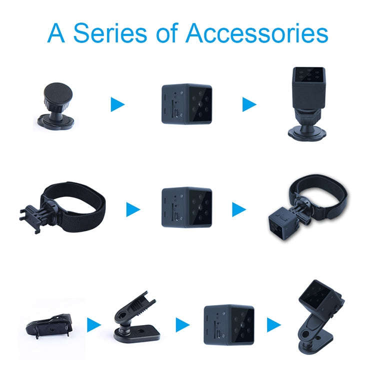 MD25 1080P Wearable Smart HD Camera Wireless Sport Camera, Support Infrared Night Vision / Motion...