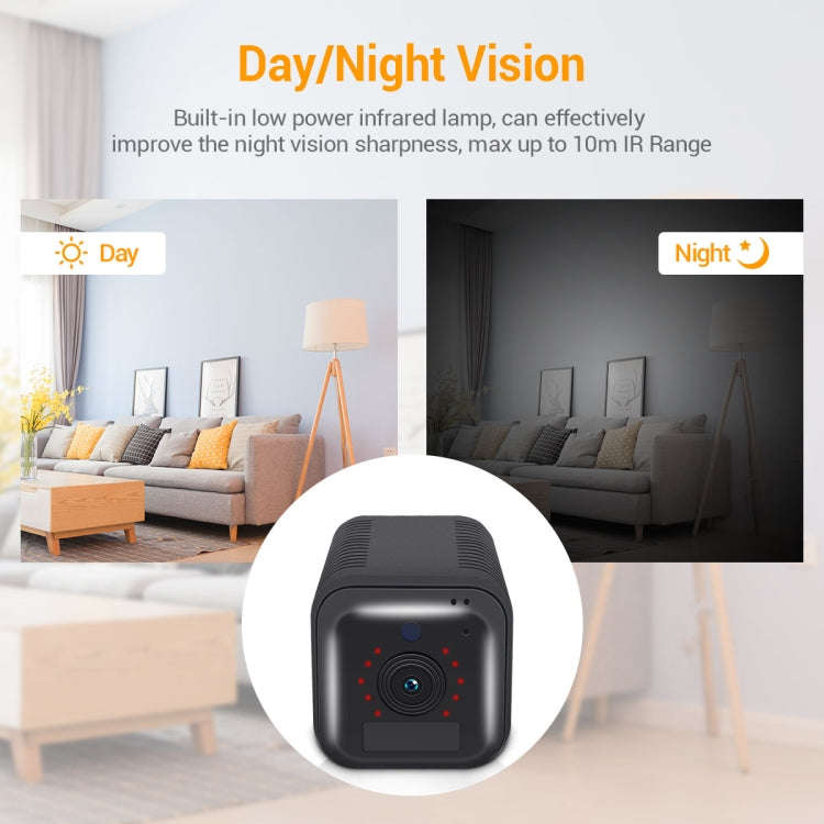 ESCAM G18 1080P Full HD Rechargeable Battery WiFi IP Camera, Support Night Vision / PIR Motion De...