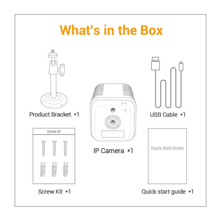 ESCAM G18 1080P Full HD Rechargeable Battery WiFi IP Camera, Support Night Vision / PIR Motion De...