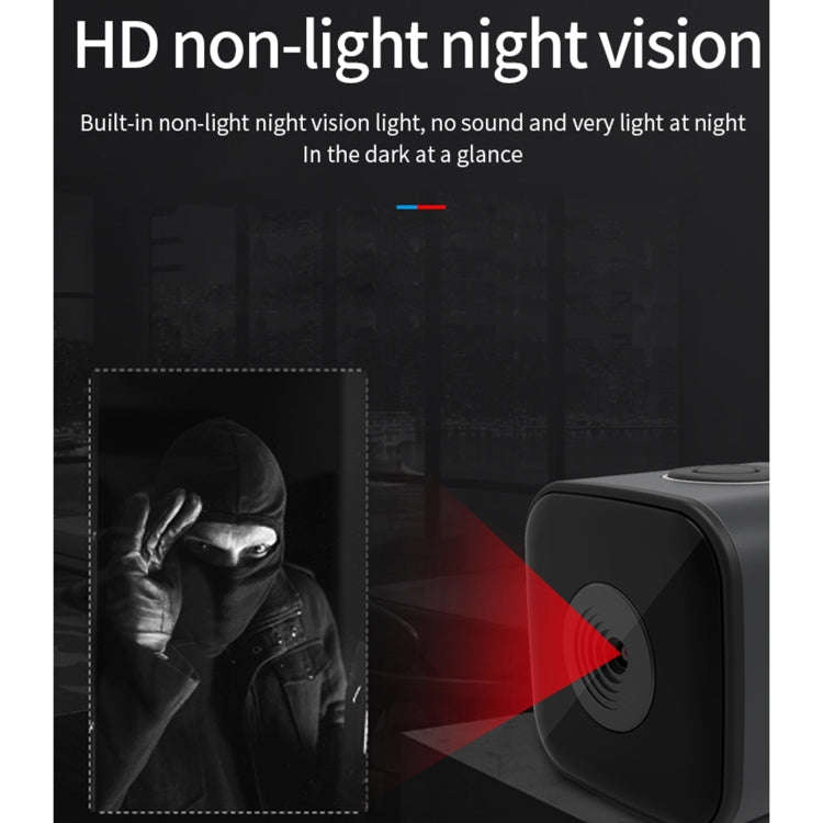 SQ28 1080P Mini Waterproof HD Smart Camera, Support Night Vision