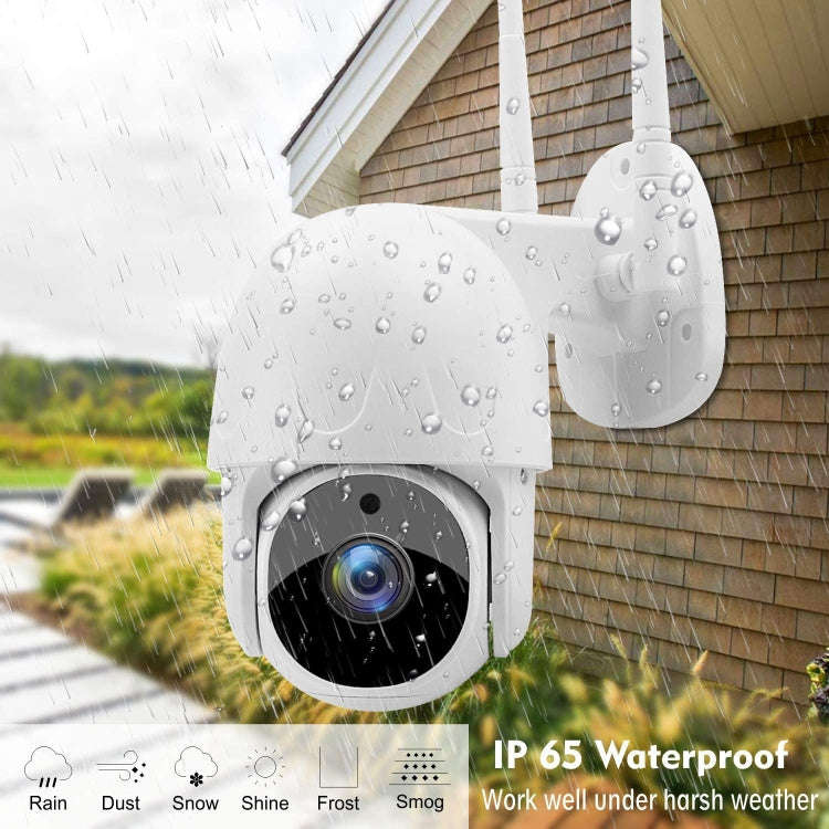 Tuya QX45 1080P Full HD IP65 Waterproof 2.4G Wireless IP Camera, Support Motion Detection & Two-w...