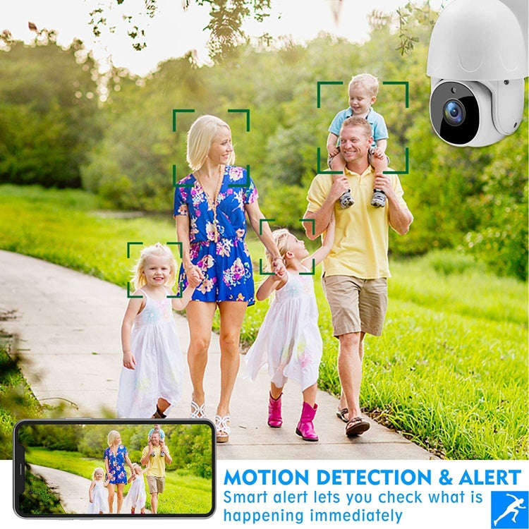 Tuya QX45 1080P Full HD IP65 Waterproof 2.4G Wireless IP Camera, Support Motion Detection & Two-w...