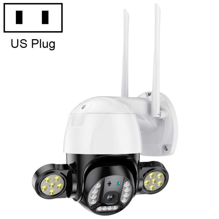 QX55 3.0 Million Pixels IP65 Waterproof 2.4G Wireless IP Camera, Support Motion Detection & Two-w...