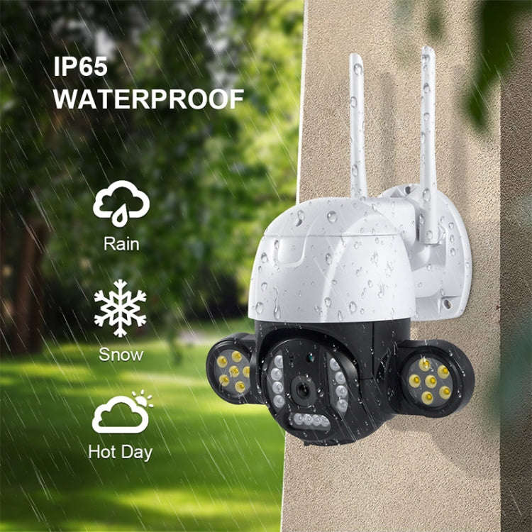 QX55 3.0 Million Pixels IP65 Waterproof 2.4G Wireless IP Camera, Support Motion Detection & Two-w...