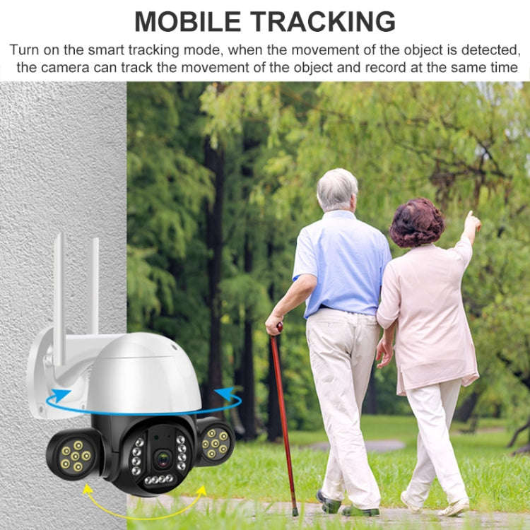 QX55 3.0 Million Pixels IP65 Waterproof 2.4G Wireless IP Camera, Support Motion Detection & Two-w...