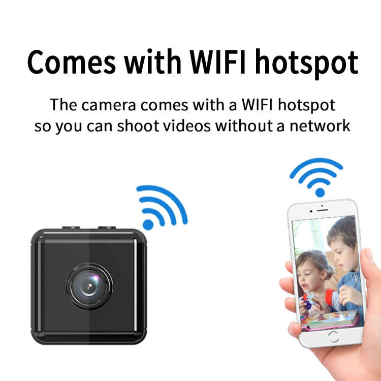 X6D 720P Wireless Home Mini Surveillance Camera, Support Infrared Night Vision & Motion Detection...