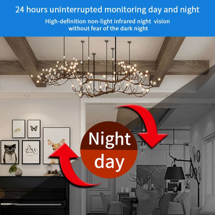 X6D 720P Wireless Home Mini Surveillance Camera, Support Infrared Night Vision & Motion Detection...