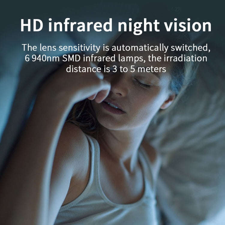 X6D 720P Wireless Home Mini Surveillance Camera, Support Infrared Night Vision & Motion Detection...