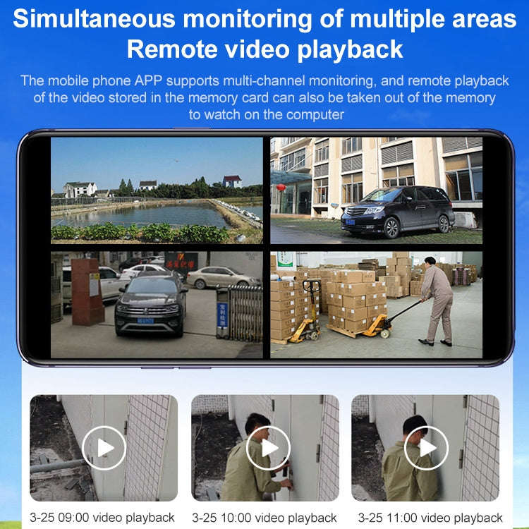 Difang DF-36Q Outdoor HD Surveillance IP Camera, Support Voice Intercom & Night Vision & Human Fi...