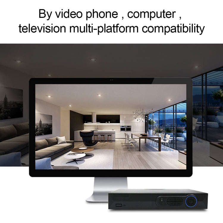 V380 HD 1280 x 720P 1.0MP 360 Degrees Rotatable IP Camera Wireless WiFi Smart Security Camera, Su...