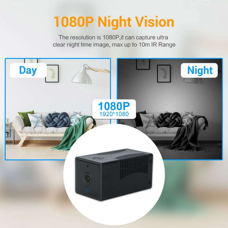 G17 2.0 Million Pixels HD 1080P Smart WiFi IP Camera, Support Night Vision & Two Way Audio & Moti...