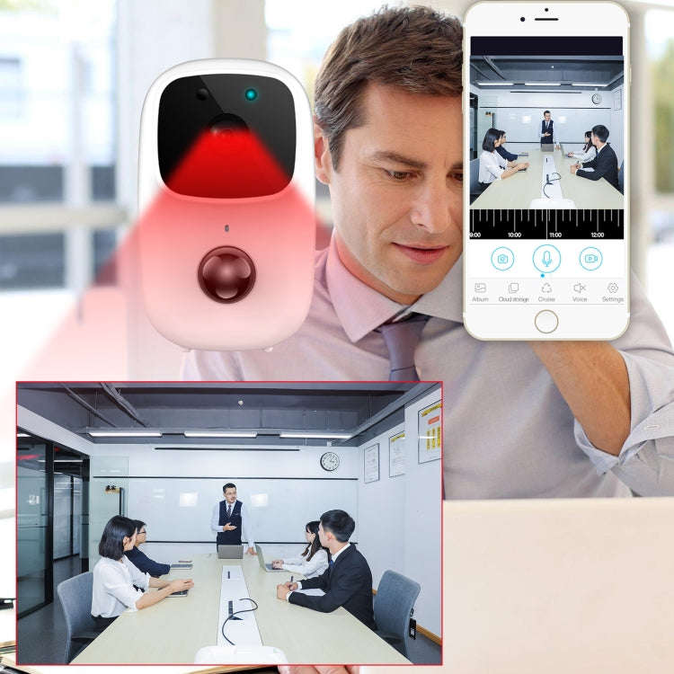 B90 Low-power Battery Surveillance Camera, Support Two-way Intercom, TF Card, PIR Human Body Indu...