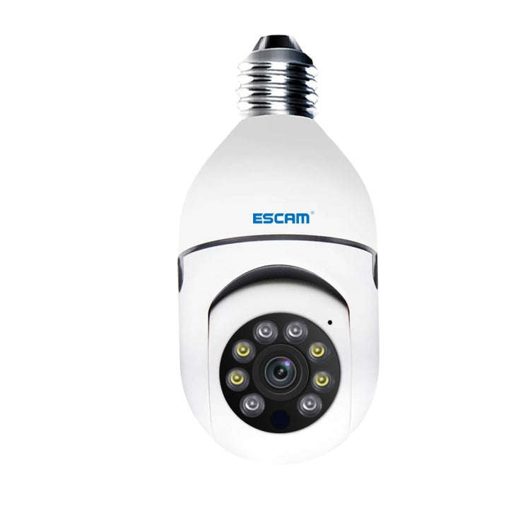 ESCAM PT208 1080P HD Light Bulb WiFi Camera, Support Motion Detection, Two-way Audio, Night Visio...