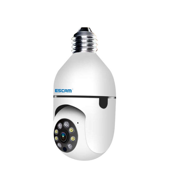 ESCAM PT208 1080P HD Light Bulb WiFi Camera, Support Motion Detection, Two-way Audio, Night Visio...