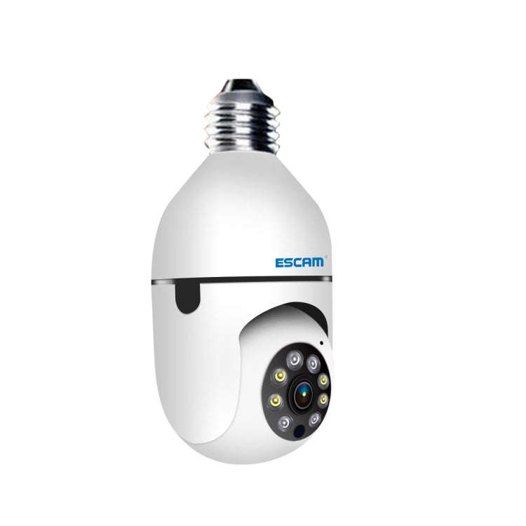 ESCAM PT208 1080P HD Light Bulb WiFi Camera, Support Motion Detection, Two-way Audio, Night Visio...