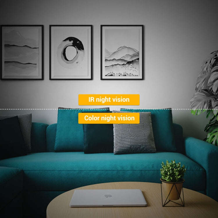 ESCAM PT208 1080P HD Light Bulb WiFi Camera, Support Motion Detection, Two-way Audio, Night Visio...