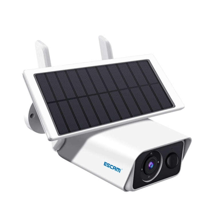 ESCAM QF180 H.265 3MP Solar Wifi IP Camera, Without Battery(White)