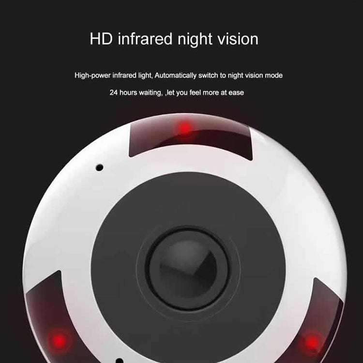 Anpwoo MN003 360 Degrees Panoramic 960P HD WiFi IP Camera, Support Motion Detection & Infrared Ni...