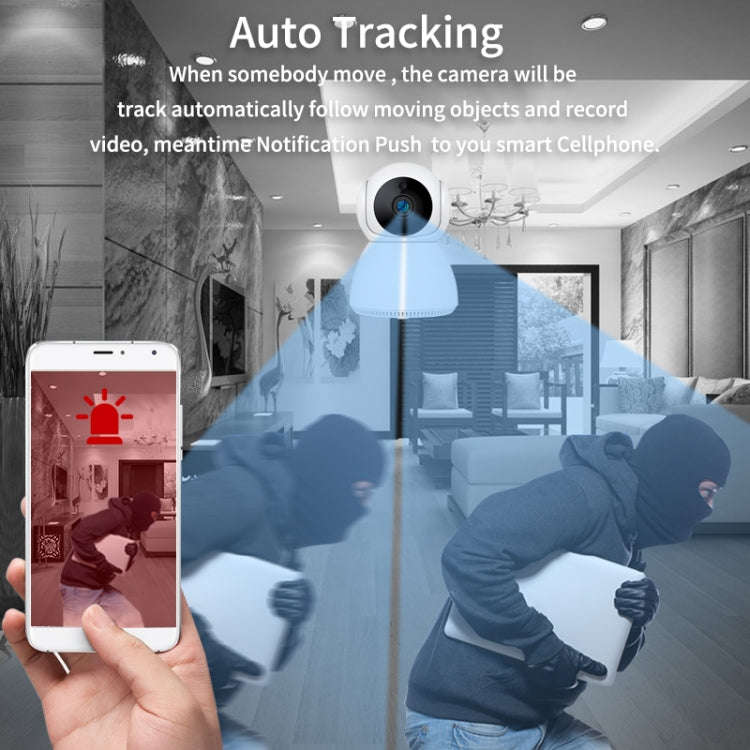 YT24 V380 1.0MP Pan-tilt IP Camera WiFi Smart Security Camera, Support TF Card / Two-way Audio / ...