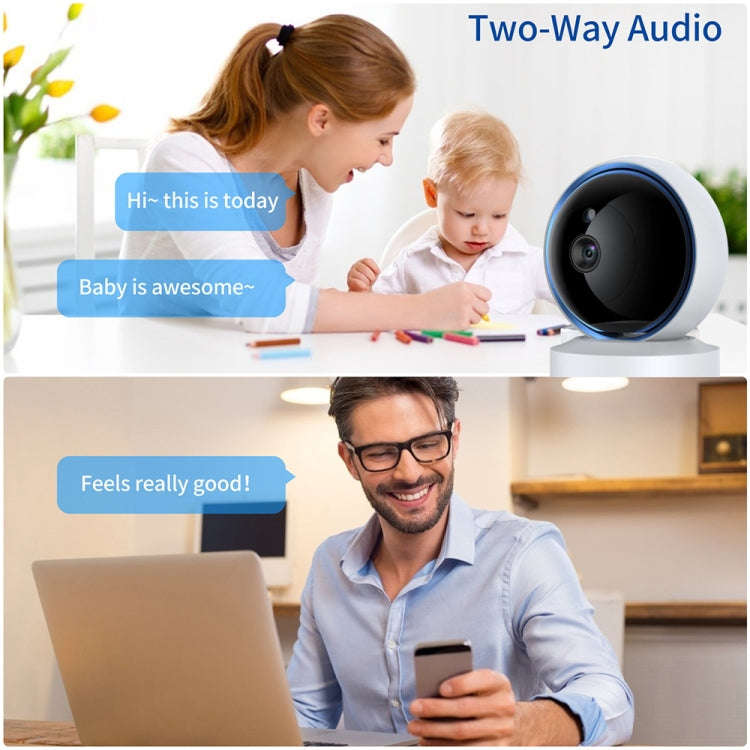 YT50-2 3.0MP 360 Rotation IP Camera WiFi Smart Security Camera, Support TF Card / Two-way Audio /...